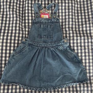 Mini boden denim jumper size 5/6